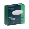 Oprawa sufitowa plafoniera V-TAC 36W LED okrągły 42cm natynkowy pilot czujnik ruchu IP44 biały VT-8630S 4000K 3820lm